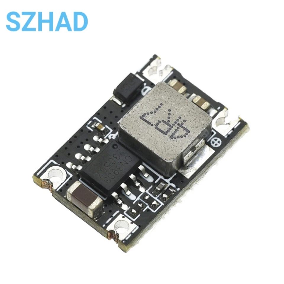 DC-DC modul Step-down Mini 3A catu daya Onboard Output sampai 3.3V/5V/9V/12V Output