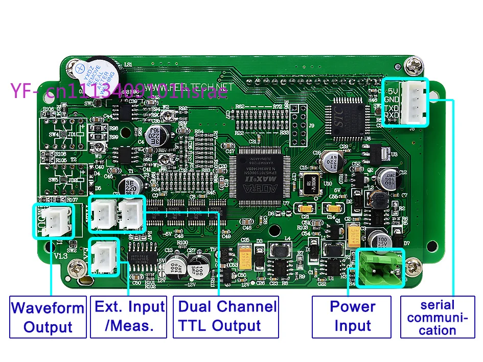 SGP3000 DDS Function Signal Generator, Pulse Train Trigger PWM Waveform Output for Testing