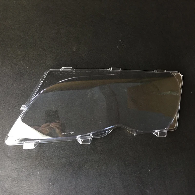 Car Headlight Cover For BMW 3series E46 3181 3201 3251 2002 2003 2004 Plexiglass Lens Replace Lampshade Clear Lamp Shell