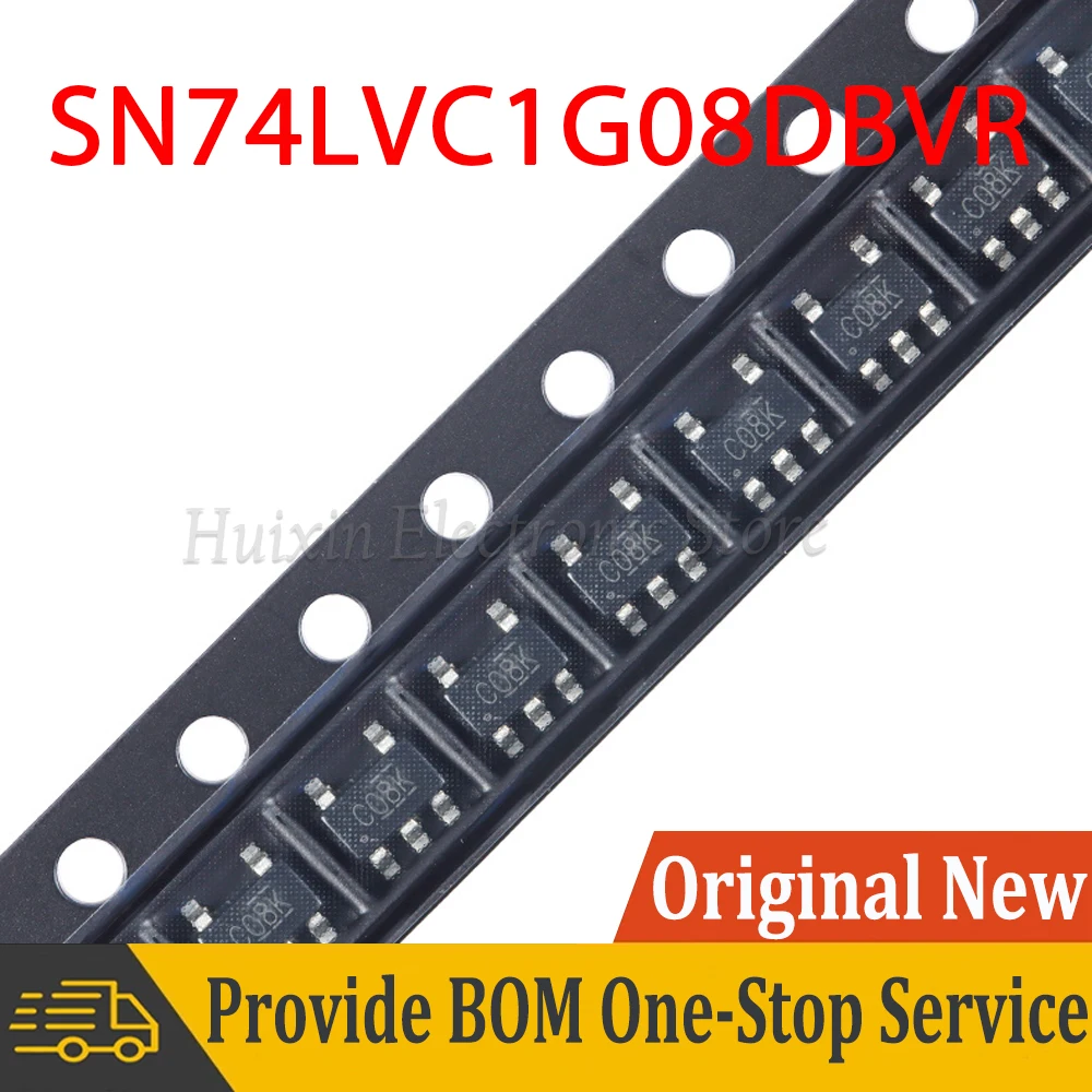 

10pcs SN74LVC1G08DBVR 74LVC1G08DBVR SOT-23-5 2-input And Gate Logic Integrated SMD New and Original IC Chipset