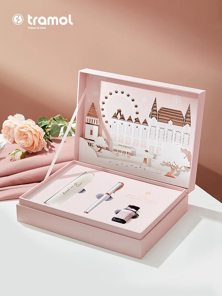 

[Germany NIB] Tramol Princess Series Premium Appearance, Exquisite Gift Box Set, Artistic Calligraphy Fountain Pen