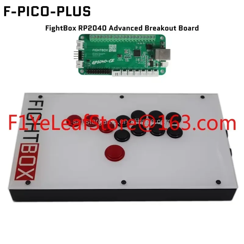 Hot salesFightBox F-PICO-PLUS All Button Leverless Arcade Game Controller for PC/PS/SWITCH RAC-C500-PICO Zero Delay Hitbox Pico