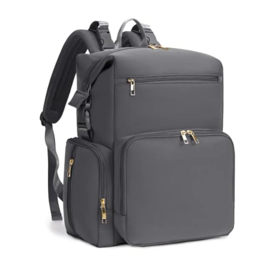 

Neoprene Diaper Bag Backpack with Insulated Pockets Large Newborn Baby Maternity Bags Travel Tote with Changing Pad