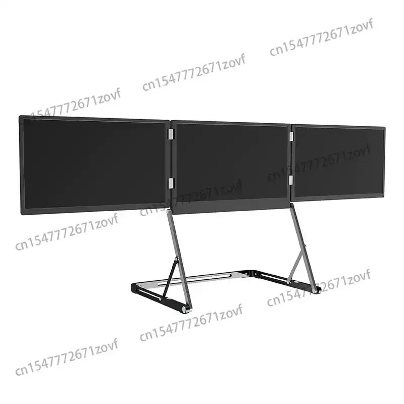 TriCreate Folding Triple Screen Monitor (15.6