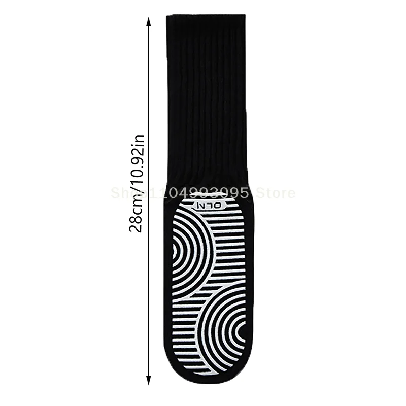 

Cotton Mid-calf Solid Color Silicone Non-slip Sports Stockings Fitness Pilates Yoga Socks Women Dance Socks Floor Socks