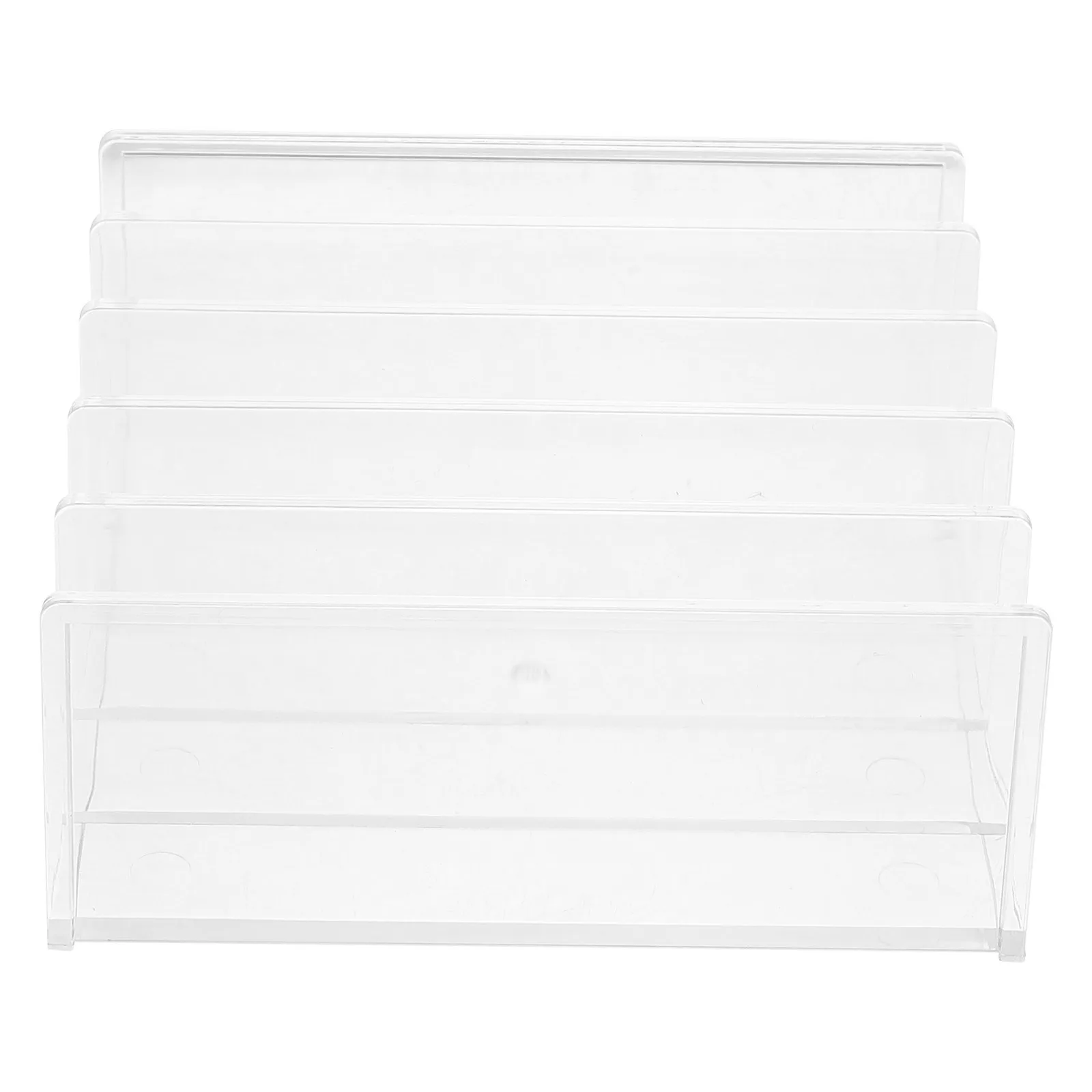 

Acrylic Bookend File Organizer For Shelves Desktop Book Storage Holder Reusable Book Stand Decorative Bookends For Office