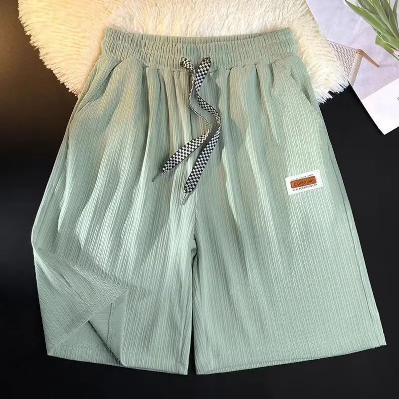 Summer shorts, breathable cropped pants, soft and drape sleeping pants, trendy and versatile pants, loose and casual pants