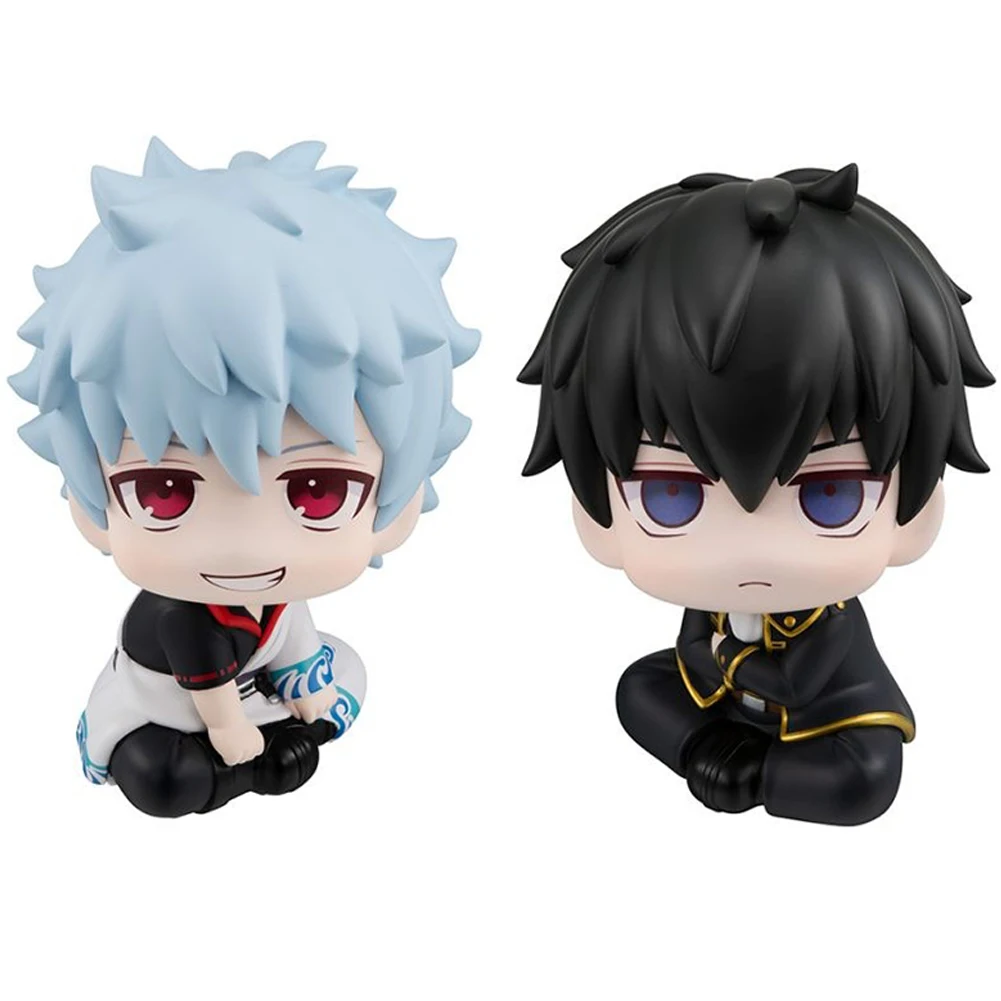 

Anime figure Sakata Gintoki Hijikata Toushirou action figures Sakata Gintoki figurines PVC model mini cute toys Statue gifts