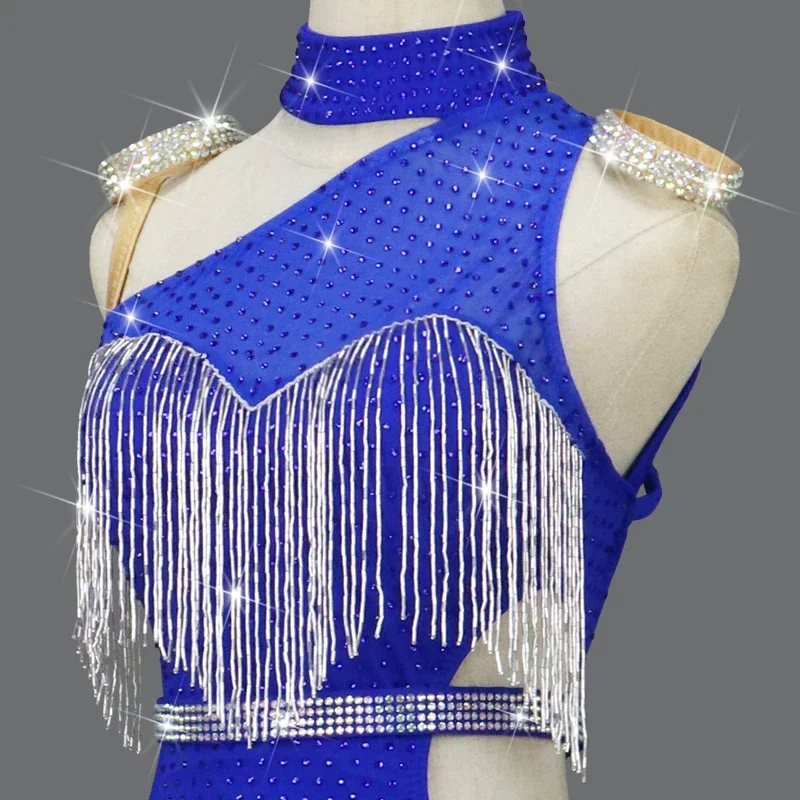 Vestido para Competição de Dança Latina, Saia Matador para Adultos e Crianças, Trajes Performativas, Saia Personalizada, Saia Dividida, Vermelho