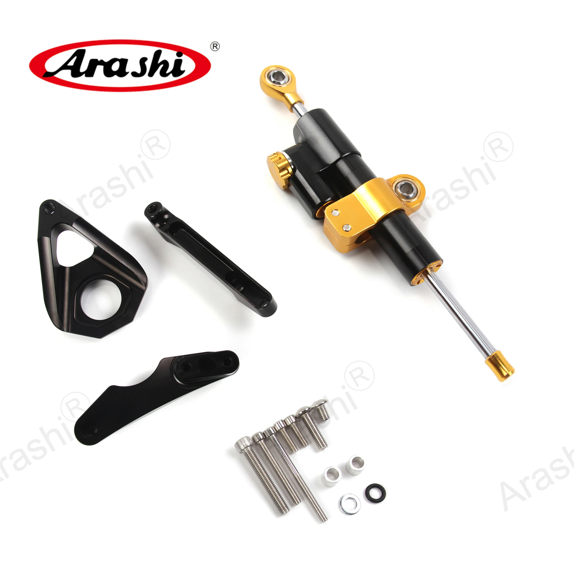 

Arashi GSXR 600 / 750 Steering Damper Stabilizer Mount Bracket Kit For SUZUKI GSXR600 GSXR750 GSX-R 2001 2002 2003 2004 2005