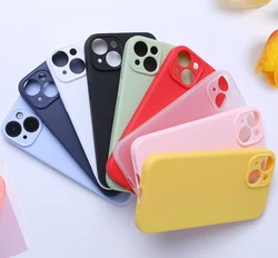 Original Liquid Silicone Soft TPU Case For iphone 15 Plus Case iphone 15 Pro 15Pro Max Cover Fundas For iphone15 Pro Max