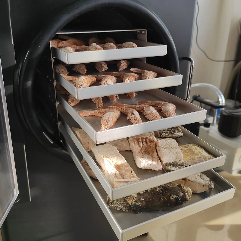 사용하기 쉬운 고효율 건조 소형 가정용 동결건조기 에너지 절약 식품 가공 채소 식품