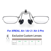 Xreal Air/Air 2/Pro/One Myopia Lens Custom Degree Smart AR Glasses Aspheric Resin Anti-Radiation Anti-Blue Anti-glare Lenses