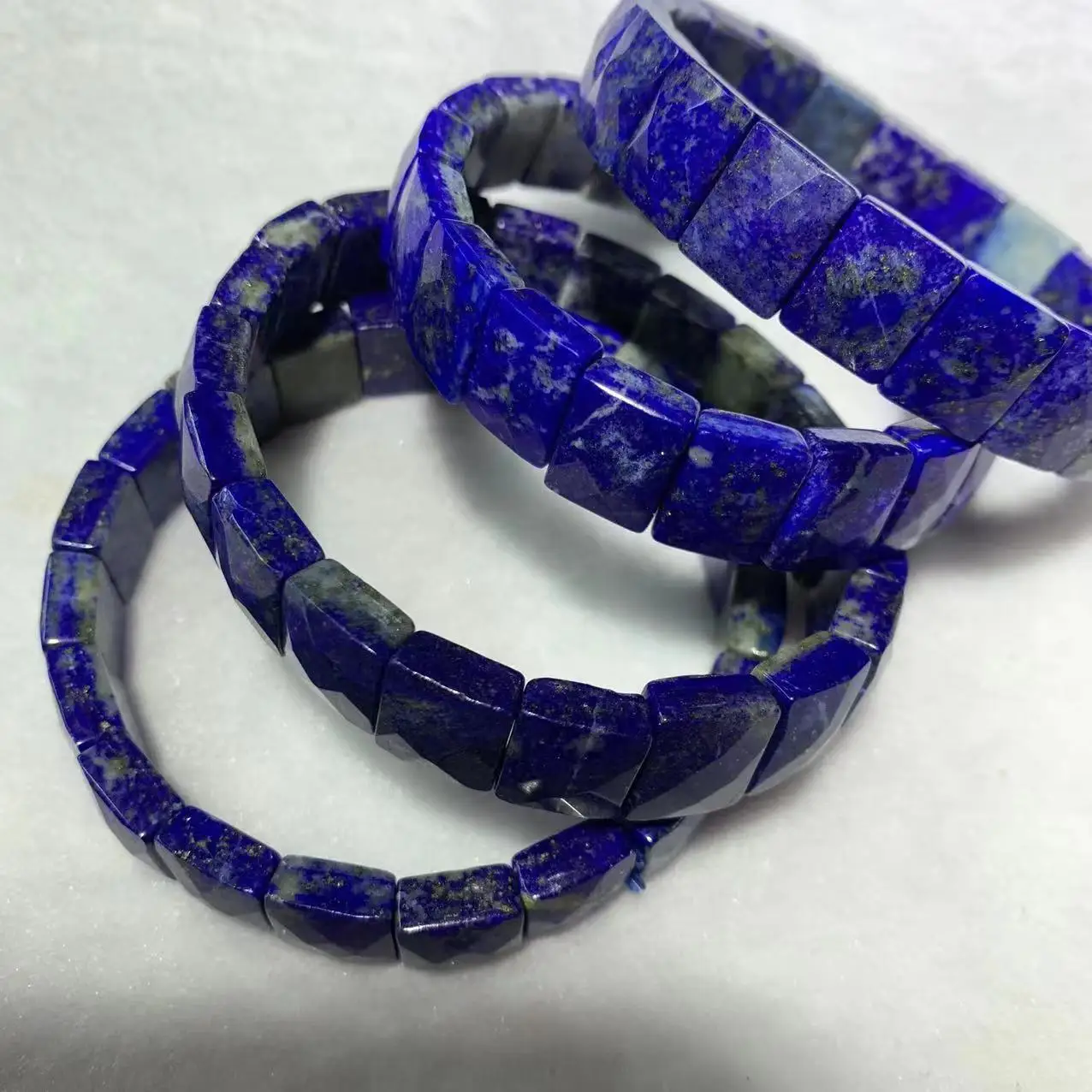 Natural Lapis Lazuli Stone Bracelet Natural Gemstone Jewelry Bangle for Woman for Man Wholesale !