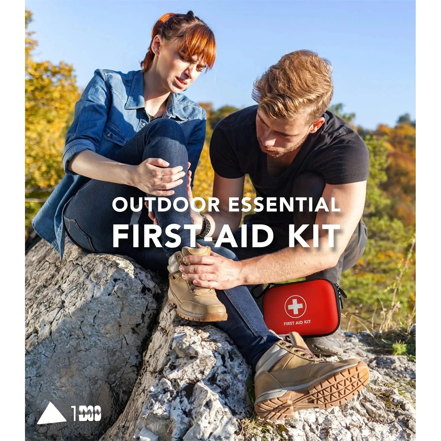 Sac vide pour trousse de premiers secours en plein air – Étui étanche en PU + EVA, compartiment personnalisé pour le camping, équipement de survie, fournitures médicales d'urgence