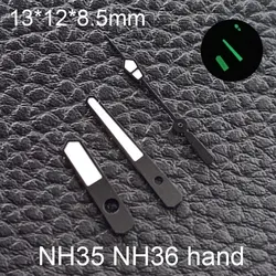 NH35 Needle Watch accessories watch pointer NH36 hands pointer green super luminous suitable for NH35/NH36/NH38/NH70 movement