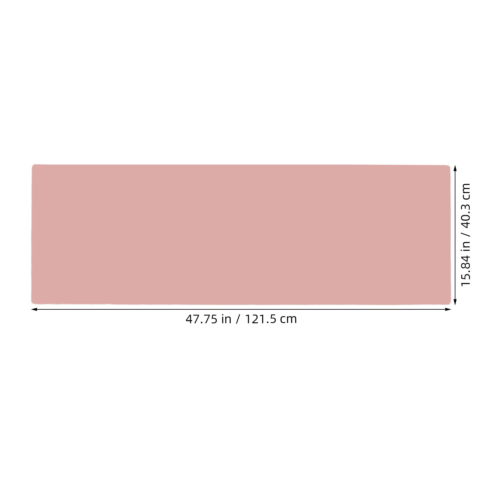 Duża mata na biurko do makijażu 48x16 cali, wodoodporna, antypoślizgowa, odporna na zarysowania, ochraniacz na blat toaletki do makijażu w domu.