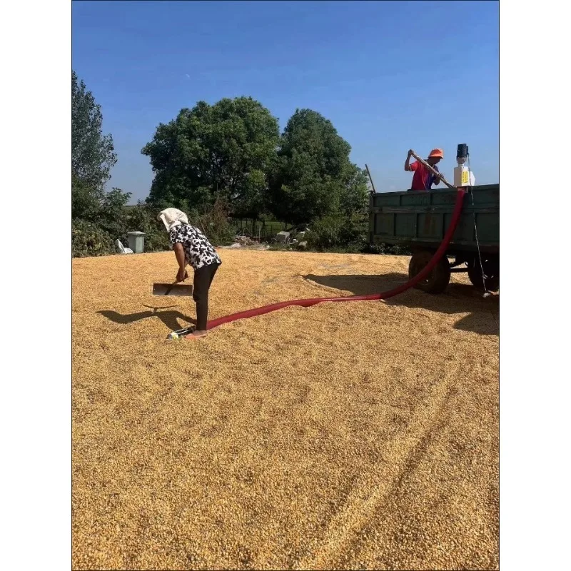 핸드 드릴 곡물 흡입기 소형 가정용 호스 오거 편리한 옥수수 드래곤 곡물 흡입기 밀