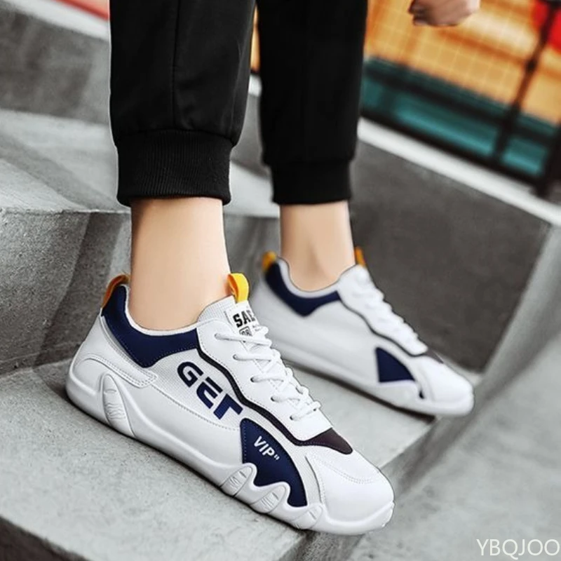 Large Size Spring and Autumn New Thick Sole Height Increasing Casual Men's Shoes Niche Trend Versatile Flat Sports Men's Shoe