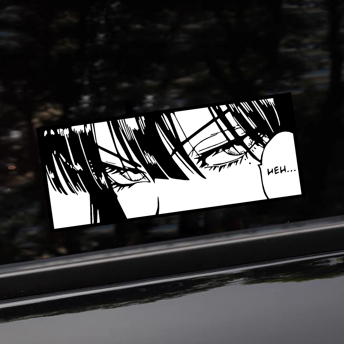 

1 шт. Водонепроницаемая виниловая наклейка JDM с аниме-девушкой для мотоциклетного шлема, топливного бака, обтекателя