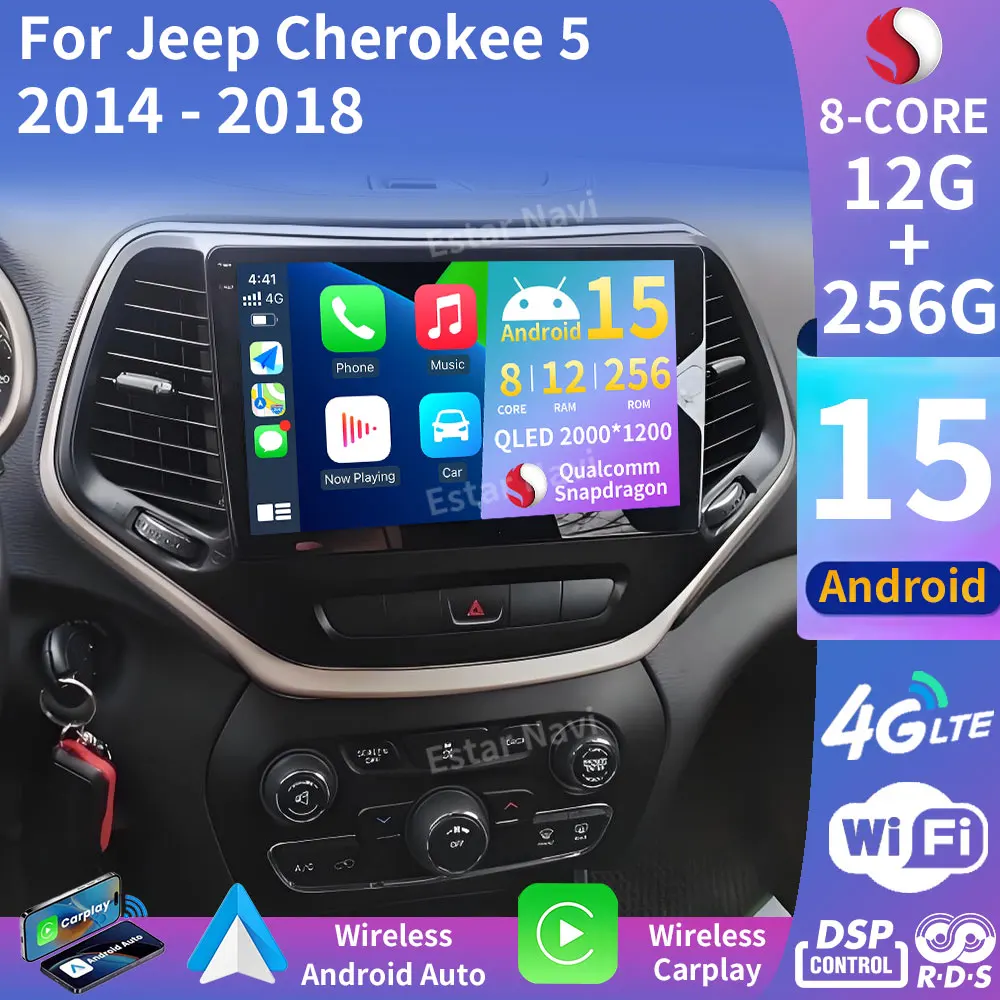 Android 15 Car Radi…