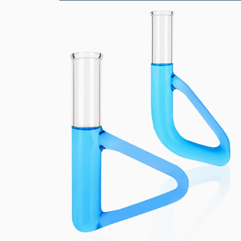 Triangular melting point measuring tube B-type oval West Thiele tube capillary substance melting point measuring device