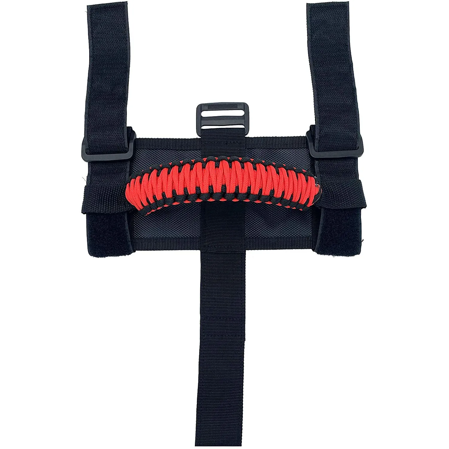 4Pcs/Pack Roll Bar Paracord Grab Handles Grip Handles For Jeep Wrangler JK TJ JL CJ YJ 1985-2021 JT UTV ATV-A67F