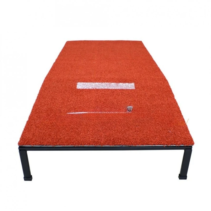 

Flat ground for mobile baseball softball pitcher's mound non-slip and removable