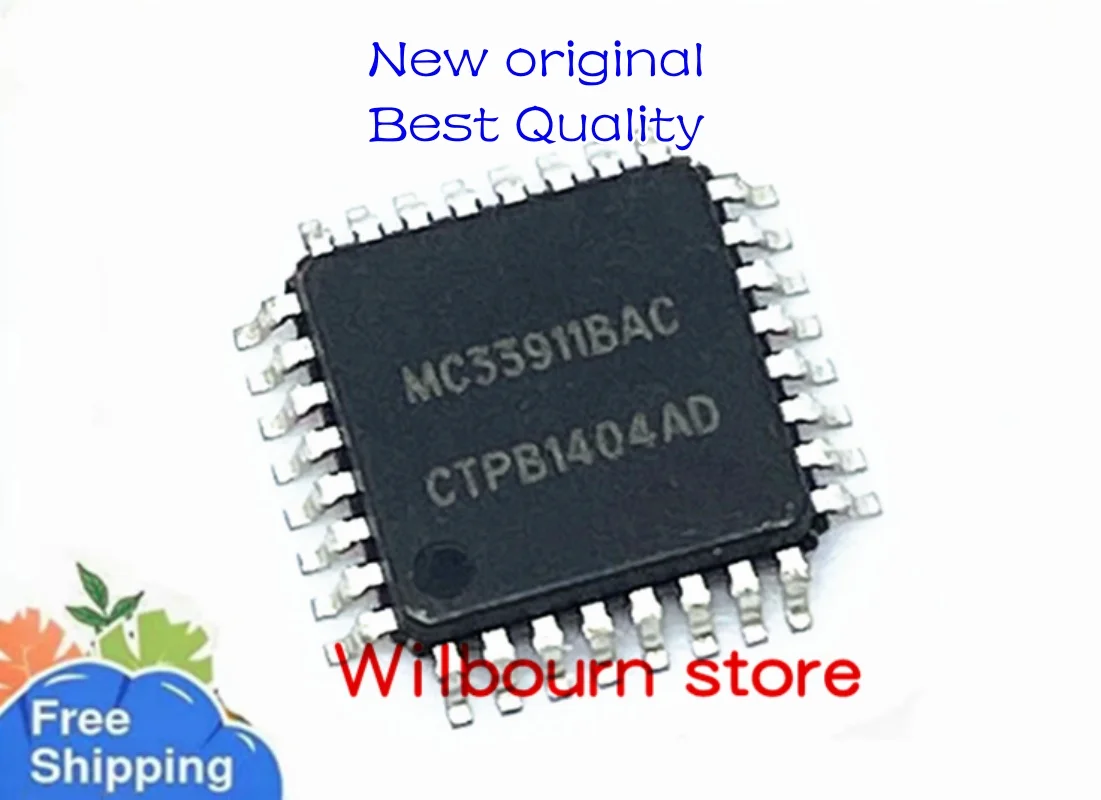 5PCS~20PCS/LOT MC33911BAC MC33911BACR2 QFP32 100% New Spot stock