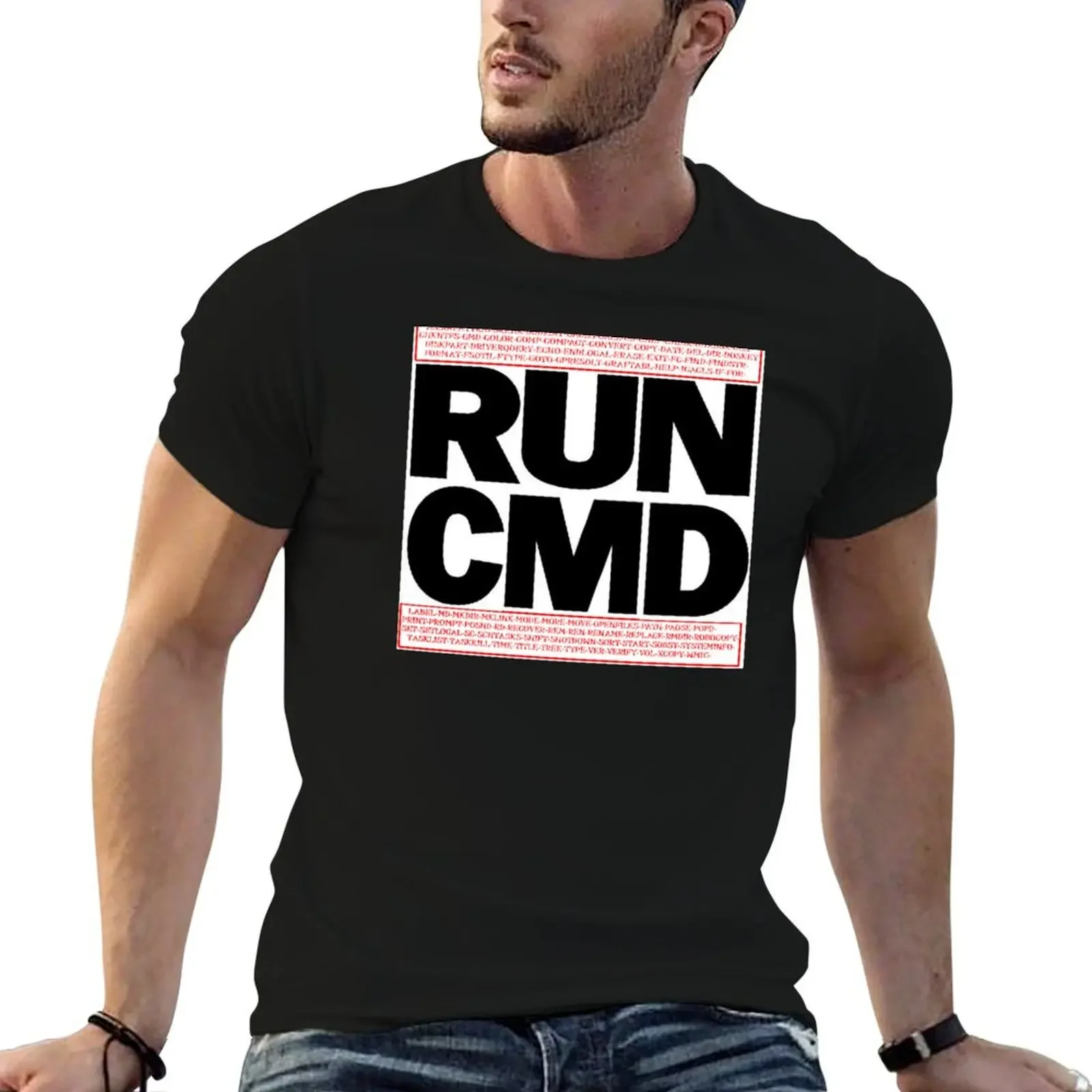 cmd.exe T-Shirt new edition summer top mens designer t shirt