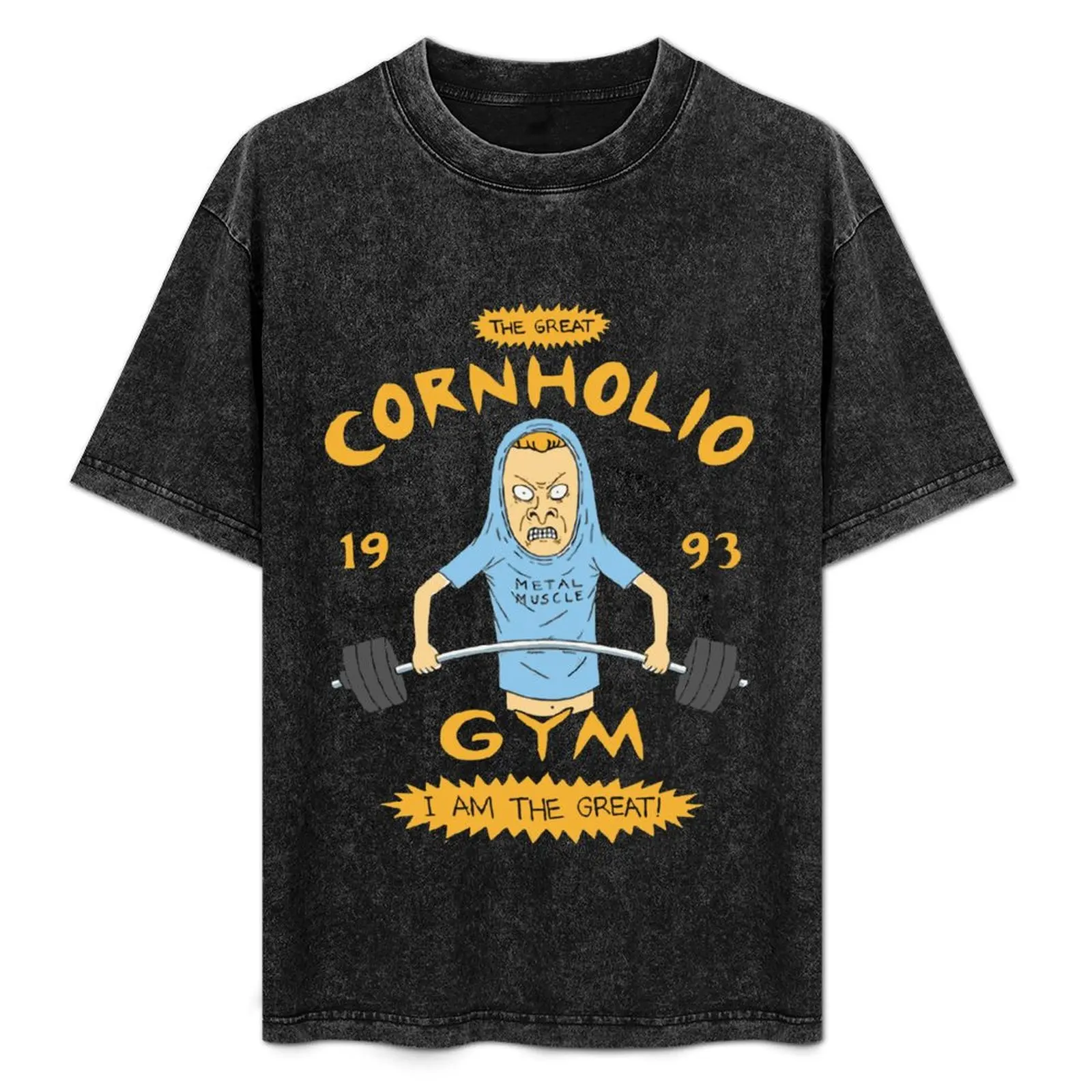 

The 1990s TV Cornholio Gym Inspired Rare Artwork T-Shirt Festive Simple T-Shirt