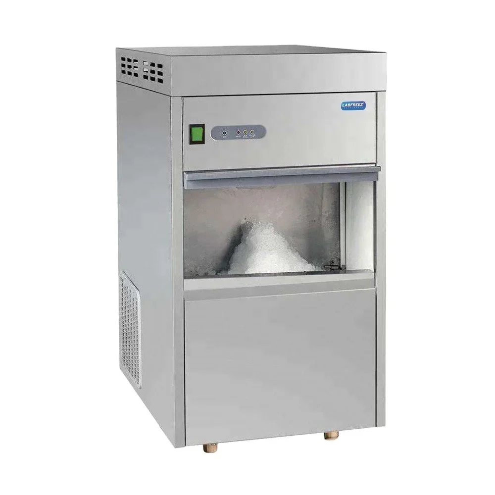 20kg ~500kg/day Laboratory Flake Ice Maker, Granulator Snow Ice Making Machine