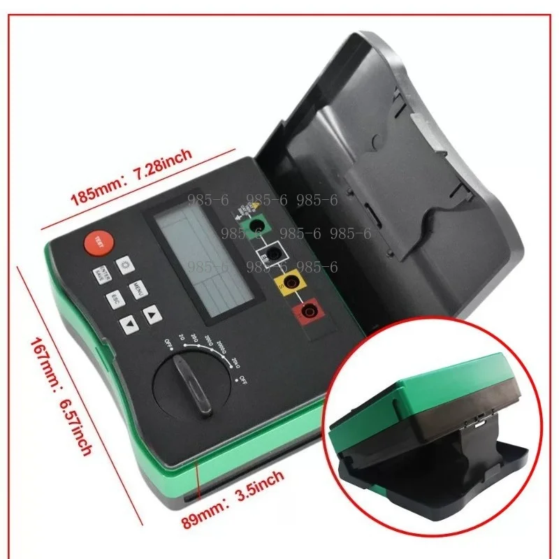 Soil Test Digital - 0~20,99kΩ Bodemweerstandmeter, Digitale Aardweerstandmeter DY4300 voor