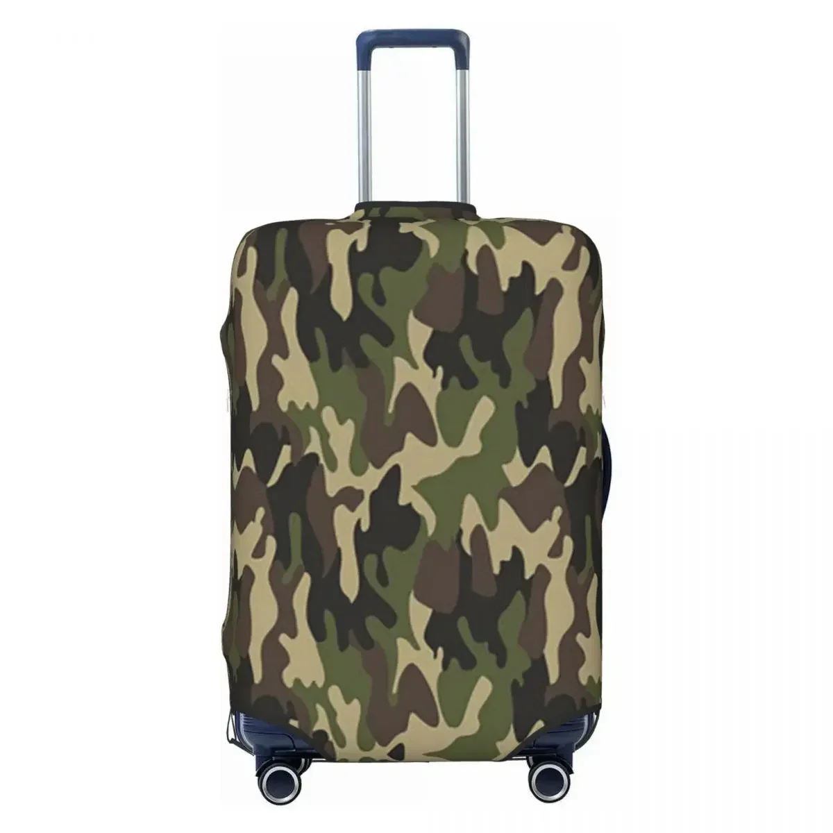 Custom Fashion Army Camo Camouflage Luggage Cover Protector Elastic  Tactical Travel Suitcase Covers