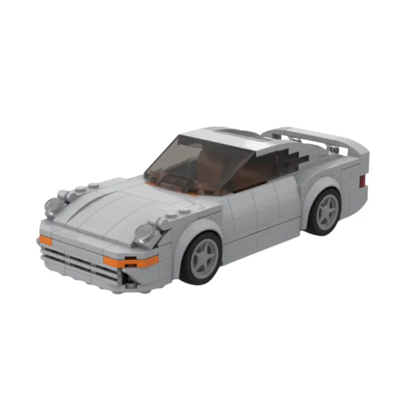 

MOC building blocks toy car model 294pcs small particle creative holiday gift boy birthday tabletop decoration set
