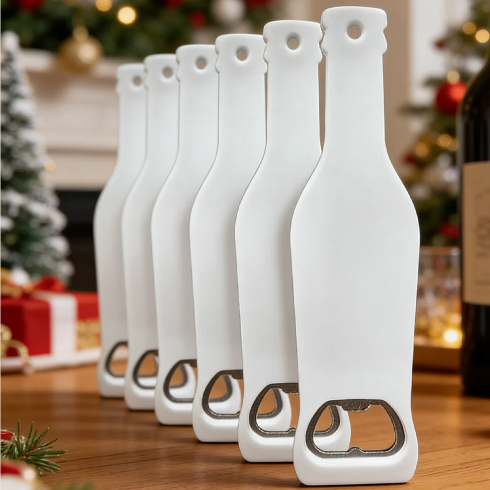 Bottle Opener, Bottle-Shaped Opener, Creative Cocktail Shaped Opener, Can Print Photo Logo