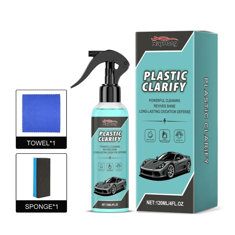 

Car Plastic Renovation Spray Auto Maintenance Cleaning Renovation Brightening Crystal Coating Film Agent