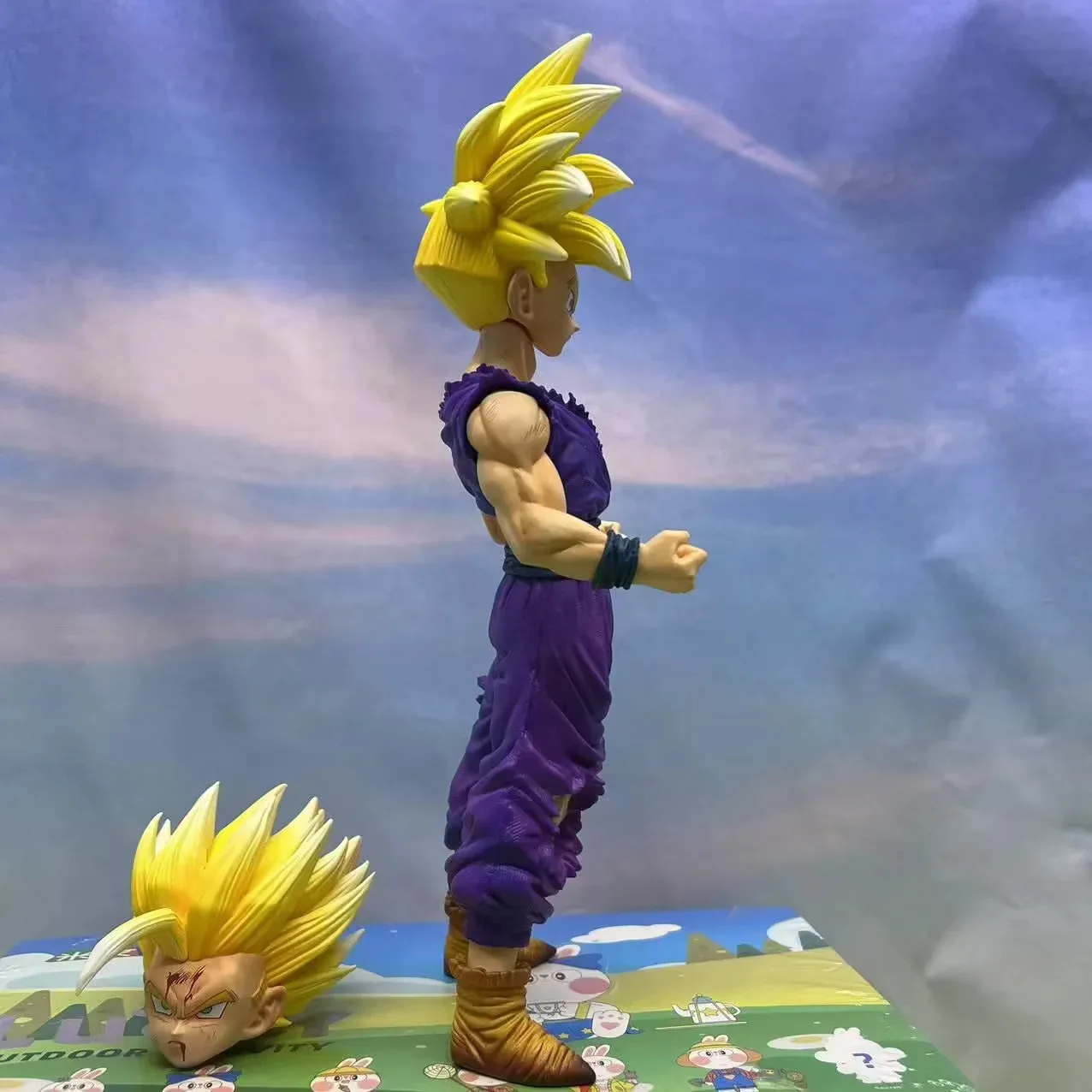 24CM Anime Dragon Ball Z Super Saiyan Son Gohan Damagné Ver. GK – figurine d'action en PVC DBZ, Collection de statues, modèles de jouets, poupée, cadeaux
