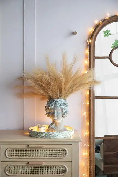 

Cement Bust Wall Planter - Indoor Outdoor Home Garden Decor, 8' x 9' x 11.5'