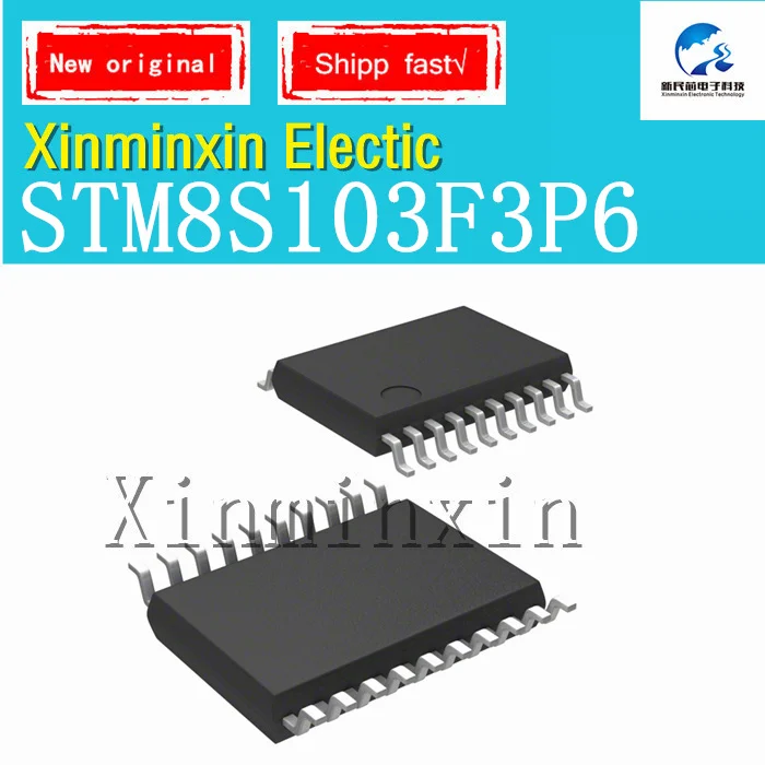 1PCS/LOT STM8S103F3P6  8S103F3P6 20-TSSOP SOP IC Chip New Original