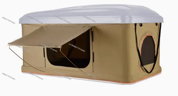 

Car roof tent fully automatic outdoor camping self-driving car anti-mosquito and rain-proof ABS hard-top tent