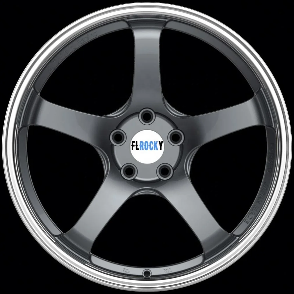 High Quality T6-6061 Aluminum Alloy 17-21 Inch 5X112 Gloss Blackf For Audi Monoblock Forged Wheels New Condition