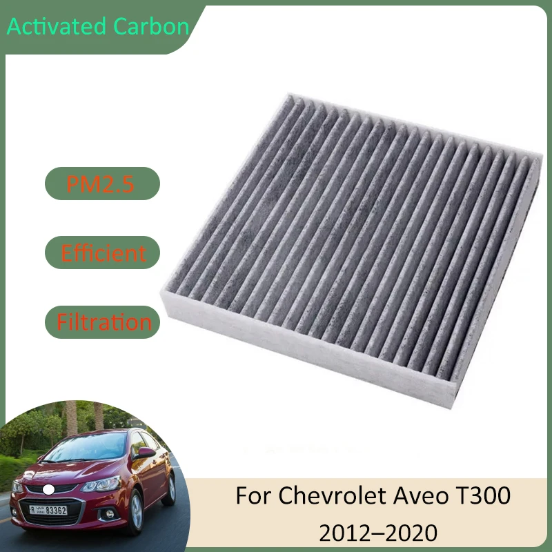 Air Conditioning Filter For Chevrolet Aveo T300 Sonic Holden Barina Hatchback Sedan MK2 2012~2020 2015 2018 2019 Car Accessories