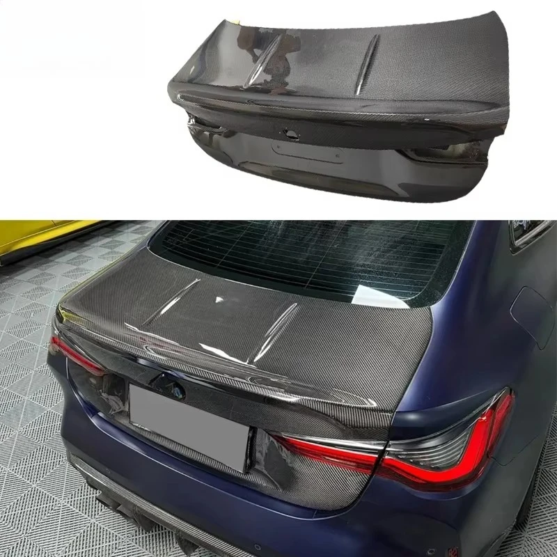 G82 CLS Style High Quality Double-sided Dry Carbon Fiber Rear Trunk Boot Lid for  M4 G82