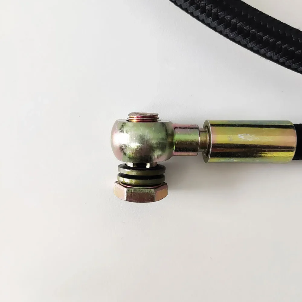 ID6/8MM PTFE توربينات النفط العرض ارتفاع درجة الحرارة مقاومة للتآكل الفولاذ المقاوم للصدأ المشتركة Banjo8-20MM مناسبة للشواحن التوربينية