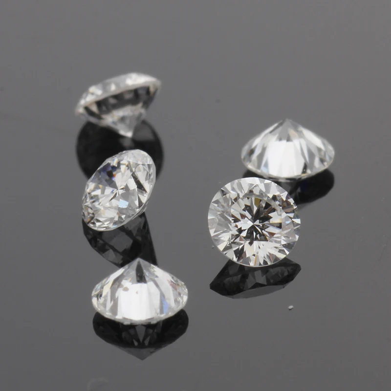 7 Stück 3,1 mm kleiner loser Diamant DEF Color VS-VVS Clarity HPHT Lab Grown Diamond für die Schmuckherstellung