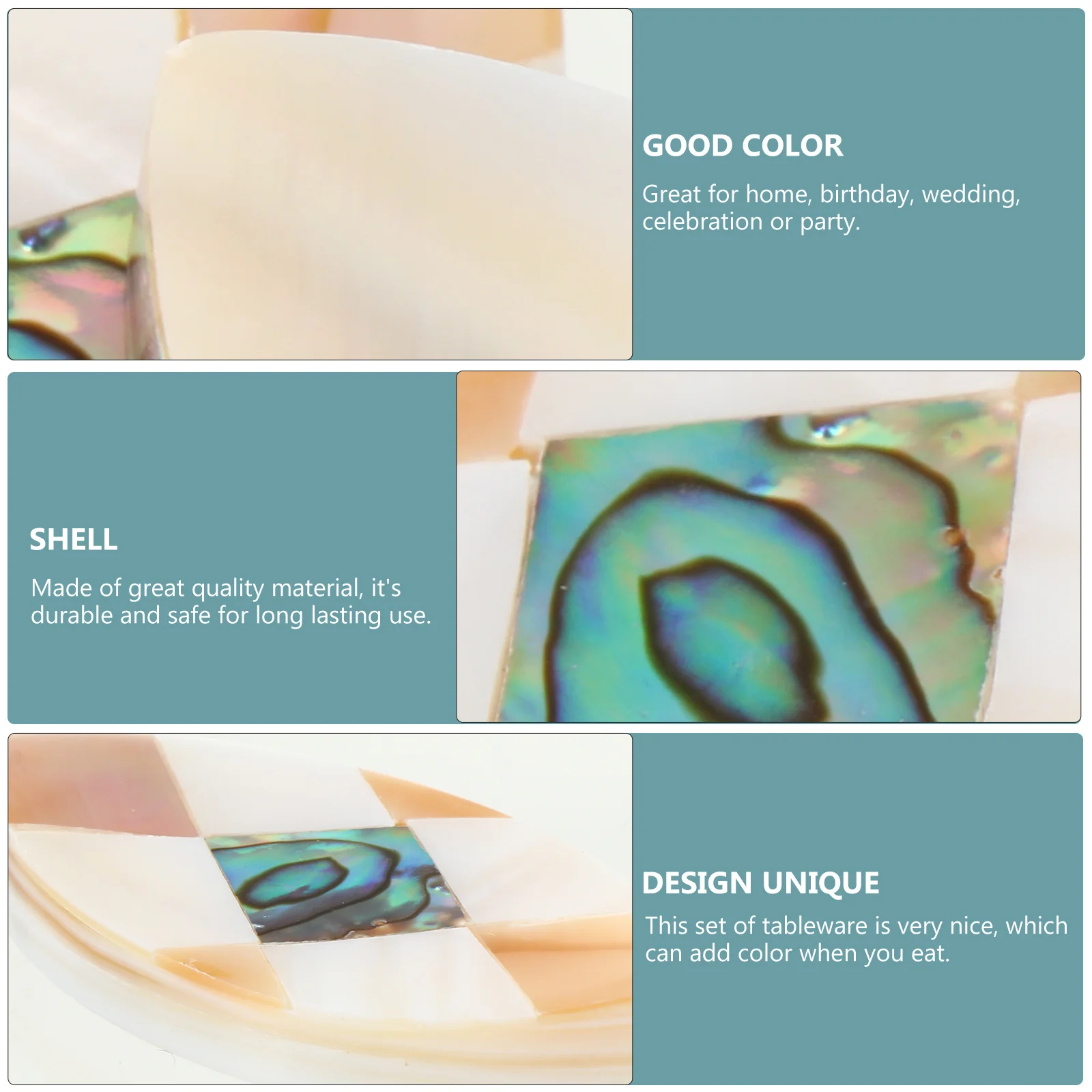 

4Pcs Shell Chopstick Rests Unique Fashionable Holder for Banquet Party Dining Table Shell Chopsticks Rests Chopstick Stand