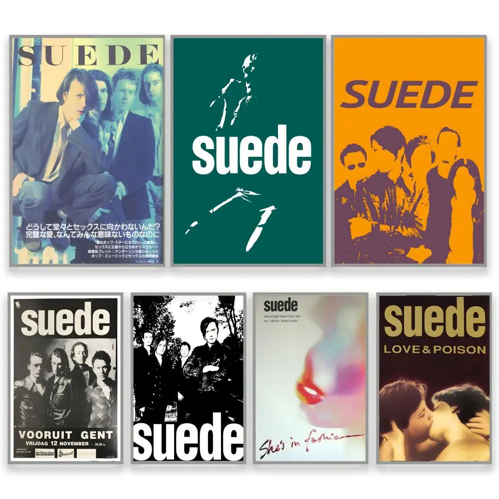 S-Suedes Band Art Trending Home Decor Boyfriend Present Idea Quick Room Makeover Poster