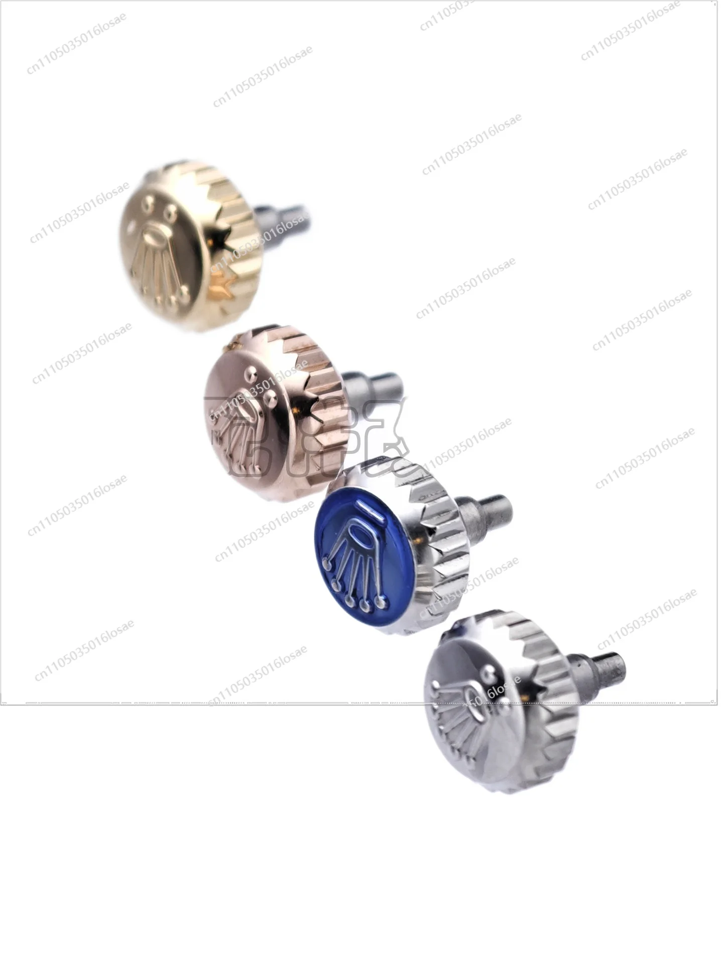 For Repair Watch Replacement Stainless Steel Handle Head Handle Tube Crown Stainless Steel Screw Handle Lock Bar 6.0mm