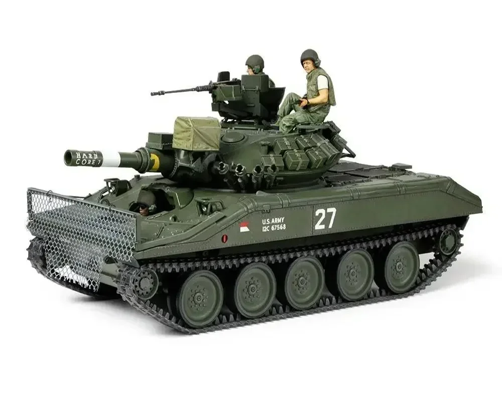 

Tamiya 35365 - 1/35 U.S. M551 Sheridan Tank Plastic Assembly Model Kit (Adult Hobby & Collection)
